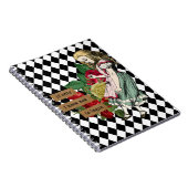 Vintage Alice im Wunderland Notizblock (Rechte Seite)