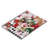 Vintage Alice im Wunderland Notizblock (Linke Seite)