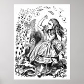 Vintage Alice im Wunderland Poster (Vorne)