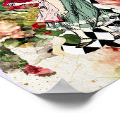 Vintage Alice im Wunderland Poster (Ecke)