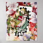 Vintage Alice im Wunderland Poster (Vorne)