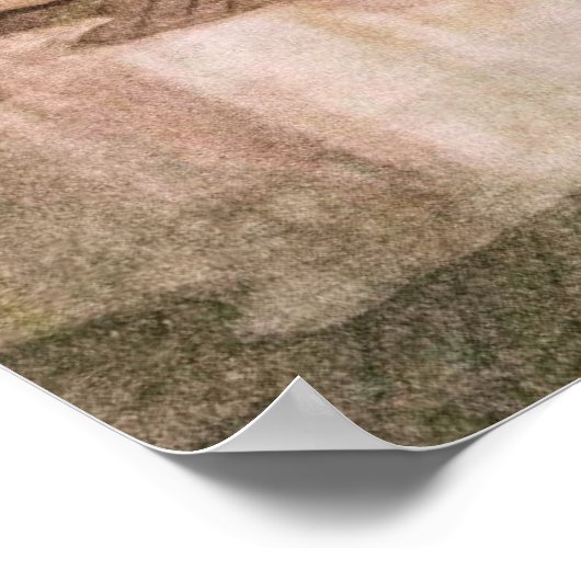 Vintage Alice im Wunderland Poster (Ecke)