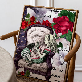 Vintage Alice im Wunderland Poster