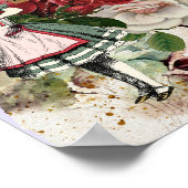 Vintage Alice im Wunderland Poster (Ecke)