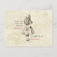 Vintage Alice im Wunderland