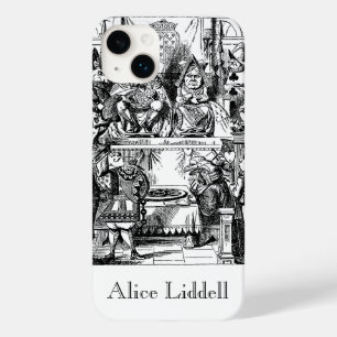 Vintage Alice im Wunderland, Prozess der Herzkönig Case-Mate iPhone Hülle