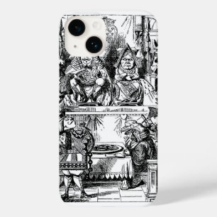 Vintage Alice im Wunderland, Prozess der Herzkönig Case-Mate iPhone Hülle