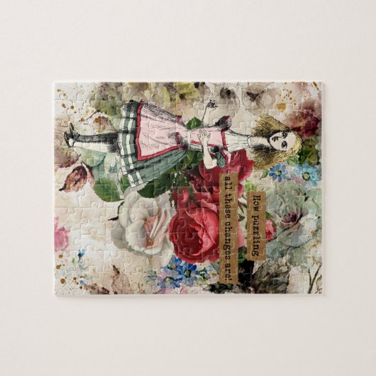 Vintage Alice im Wunderland Puzzle (Horizontal)