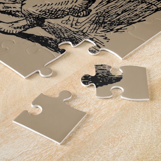 Vintage Alice im Wunderland Puzzle (Seite)