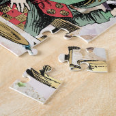 Vintage Alice im Wunderland Puzzle (Seite)