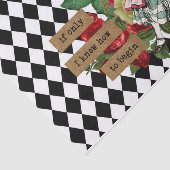 Vintage Alice im Wunderland Seidenpapier (Ausschnitt)