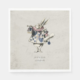 Vintage Alice im Wunderland Serviette