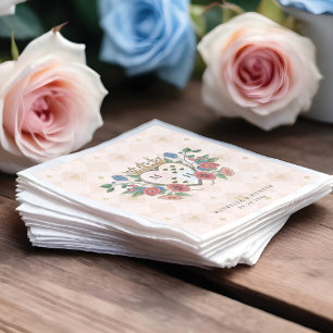 Vintage Alice im Wunderland Serviette