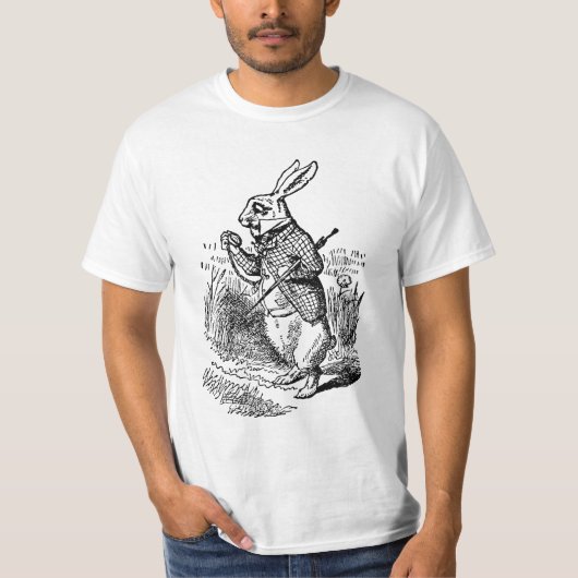 Vintage Alice im Wunderland T-Shirt (Vorderseite)