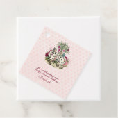 Vintage Alice im Wunderland Tee Party Benutzerdefi Geschenkanhänger (Beispiel)