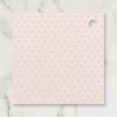 Vintage Alice im Wunderland Tee Party Benutzerdefi Geschenkanhänger (Rückseite)