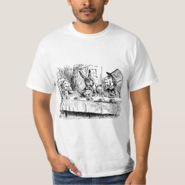 Vintage Alice im Wunderland, Tee-Party-Szene T-Shirt