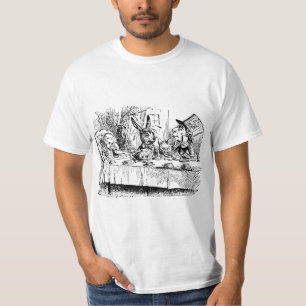 Vintage Alice im Wunderland, Tee-Party-Szene T-Shirt