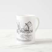 Vintage Alice im Wunderland Tee Party Tasse (Vorderseite Rechts)
