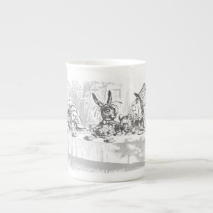 Vintage Alice im Wunderland Tee Party Tasse