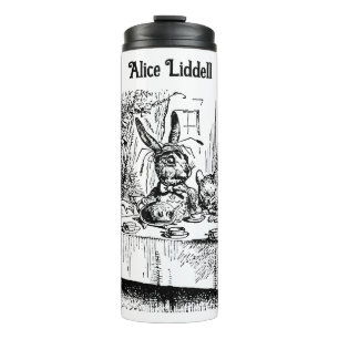 Vintage Alice im Wunderland, Teepartyszene Thermosbecher
