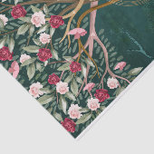 Vintage Alice im Wunderland Twisted Tree Decoupage Seidenpapier (Ausschnitt)