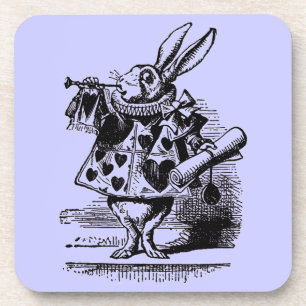 Vintage Alice im Wunderland Untersetzer