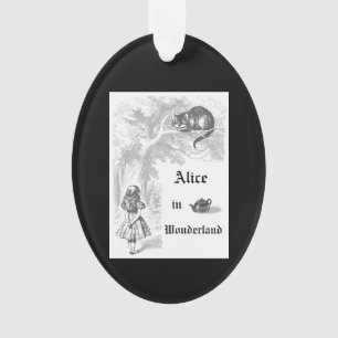 Vintage-Alice-im-Wunderland-Weihnachtsbaumschmuck Ornament