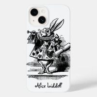Vintage Alice im Wunderland Weißes Kaninchen als H