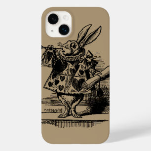 Vintage Alice im Wunderland Weißes Kaninchen als H Case-Mate iPhone 14 Plus Hülle