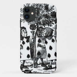 Vintage Alice in Wonderland Cards  Rose Case-Mate iPhone Hülle