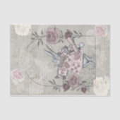 Vintage Alice in Wonderland Leimschnitt Seidenpapier (Vorderseite)