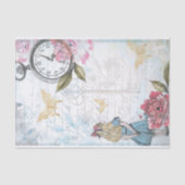 Vintage Alice in Wonderland Leimschnitt Seidenpapier (Vorderseite)