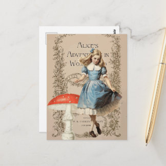 Vintage Alice Postkarte