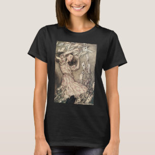 Vintage Alices Abenteuer in Wonderland von Rackham T-Shirt
