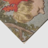 Vintage Alice's Adventures in Wonderland Red Queen Seidenpapier (Ausschnitt)