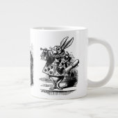 Vintage Alice's Adventures in Wunderland Designs Jumbo-Tasse (Rechts)
