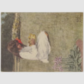 Vintage Alice's Adventures in Wunderland Seidenpapier (Vorderseite)