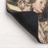 Vintage Alices Adventures in Wunderland von Rackha Mousepad (Ecke)