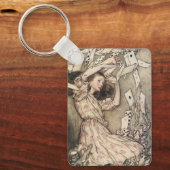 Vintage Alices Adventures in Wunderland von Rackha Schlüsselanhänger (Vorderseite)