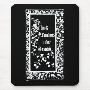 Vintage Alice's Adventures Underground Mousepad
