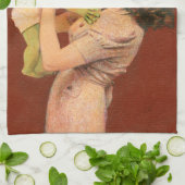 Vintage Alien Baby Kitchtuch Küchentuch (Gefaltet)