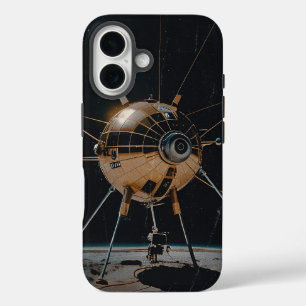 Vintage Alien iPhone 16 Hülle