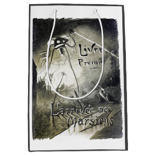 Vintage Alien Einmarsch in das Weltkriegs-Filmmpos Mittlere Geschenktüte