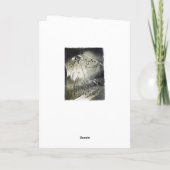 Vintage Alien Einmarsch in den Kriegsfilm Karte (Rückseite)