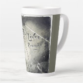 Vintage Alien Einmarsch in den Kriegsfilm Milchtasse (Rechte Ecke)