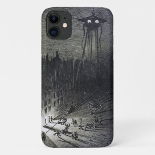 Vintage-Alien-Invasion-Weltkrieg-UFO-Film Case-Mate iPhone Hülle