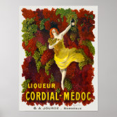 Vintage Alkoholwerbung Poster (Vorne)