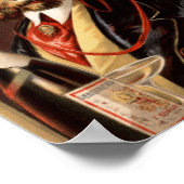 Vintage Alkoholwerbung Poster (Ecke)