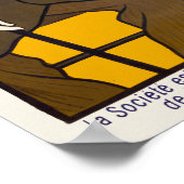 Vintage Alkoholwerbung Poster (Ecke)